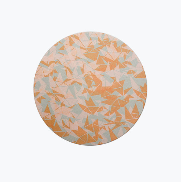 flyway coasters (tangerine)